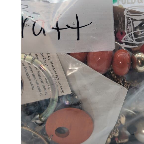 Jewelry Lot Ines Repurpose Bag Over 4 Pounds Beads & Possible Wearable Pieces - Picture 1 of 7